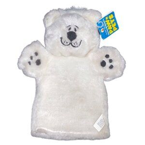 Carson-Dellosa Paw Pets Polar Bear Puppet 100% Polyester Fiber